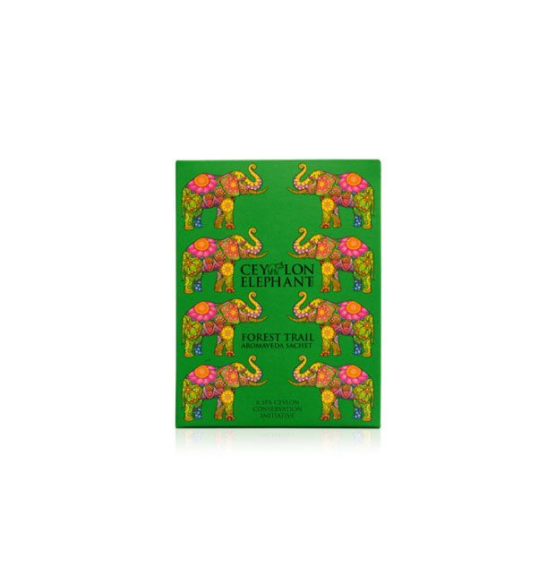 Vonné vrecko - mäta, citrónová tráva a eukalyptus - FOREST TRAIL (Ceylon Elephant)